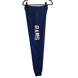 Varsity Spirit Blue and White "Rams"‎ Joggers with Tapered Fit